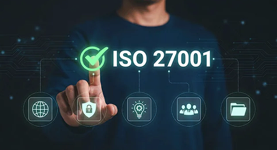 A person selecting ISO 27001 among connected security controls
